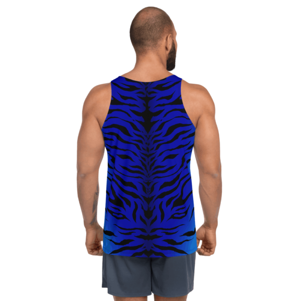 Silver Rapier Tyger Unisex Tank Top - Image 5