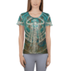One Giant Consciousness Women's Athletic T-shirt