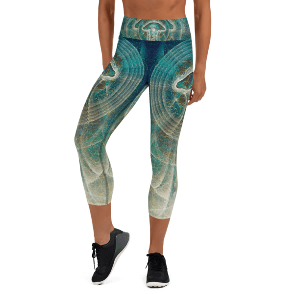 One Giant Consciousness Yoga Capri Leggings