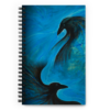 Corvus - Spiral notebook (5.5″×8.5″)